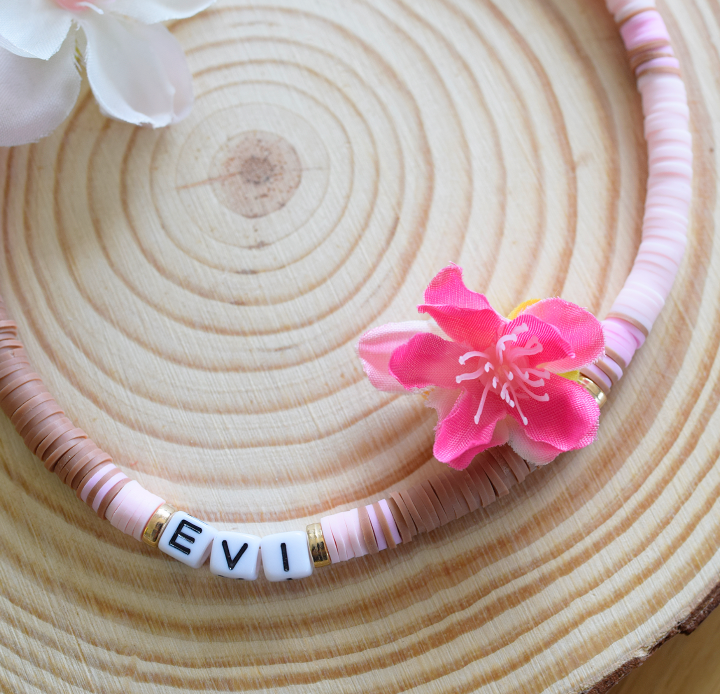 Soft Peach Customised Necklace