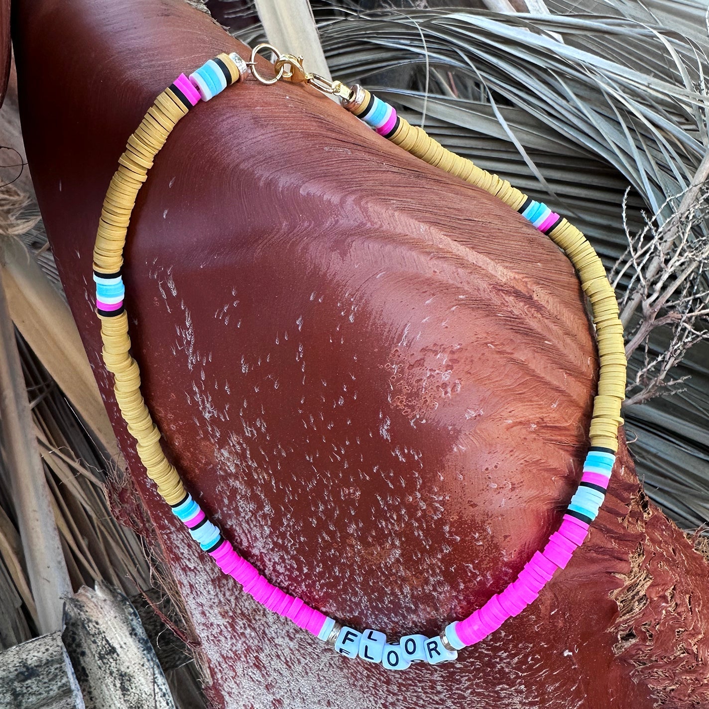 Pinky Kiwi Customised Necklace